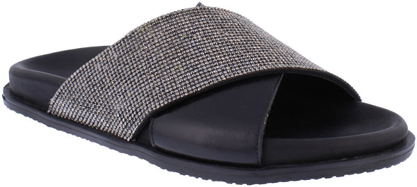 AD189 Adesso soft leather slip on mule