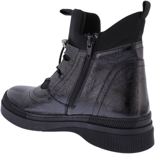 AD161 Adesso Pixie black patent boot