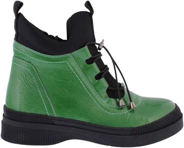 AD162  Adesso Pixie Emerald Patent boot