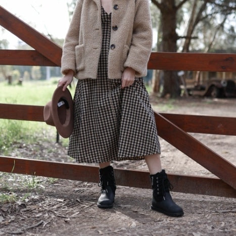 EMU EM46 Agnes leather & suede Boot