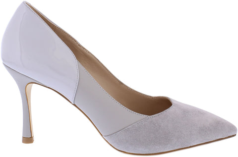 CP55 Capollini Faith Grey court shoe