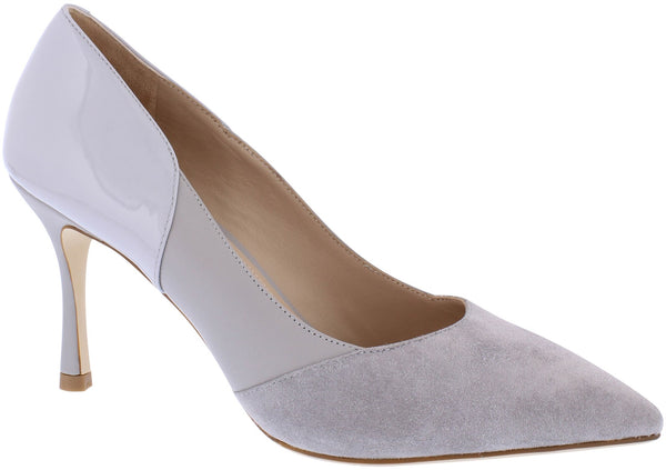CP55 Capollini Faith Grey court shoe
