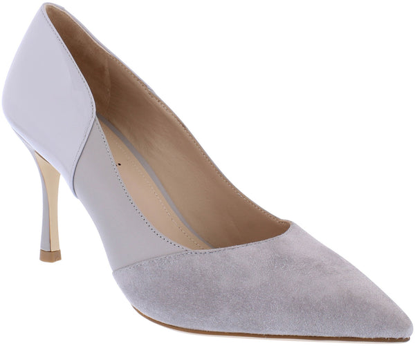 CP55 Capollini Faith Grey court shoe