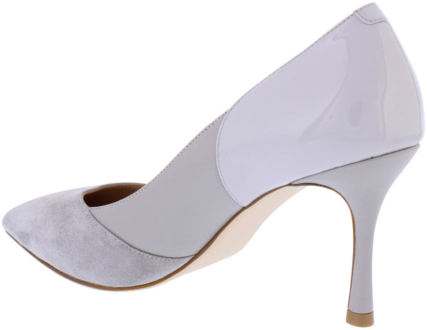 CP55 Capollini Faith Grey court shoe