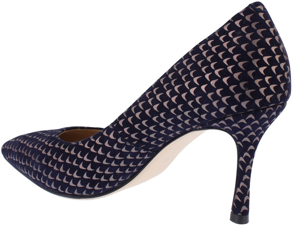 CP50 Capollini Munroe Navy court shoe