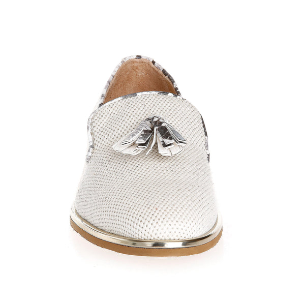 NS10 Nicola Sexton ladies cream loafer
