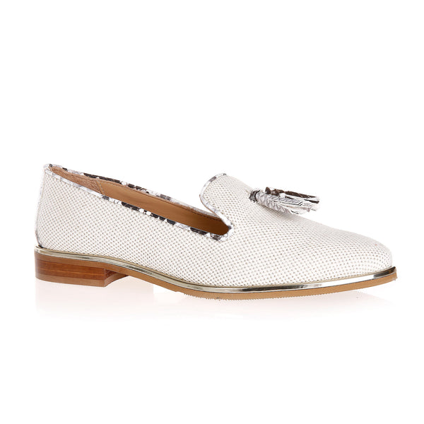 NS10 Nicola Sexton ladies cream loafer