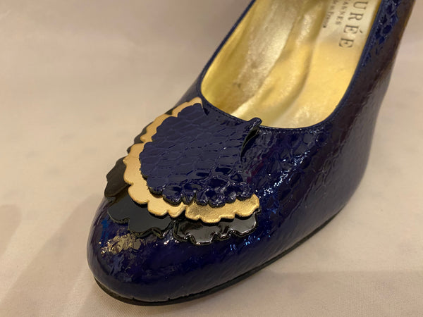 AZ117 Azuree  ladies leather shoe