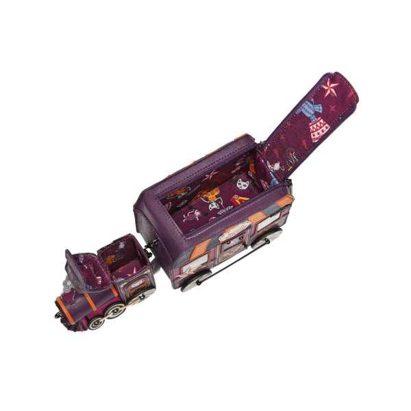Vendula Skelecat’s Travelling Ghost Circus Train bag