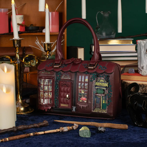Vendula Mystic Wicks Candle and Wandmakers Speedy Bowler bag