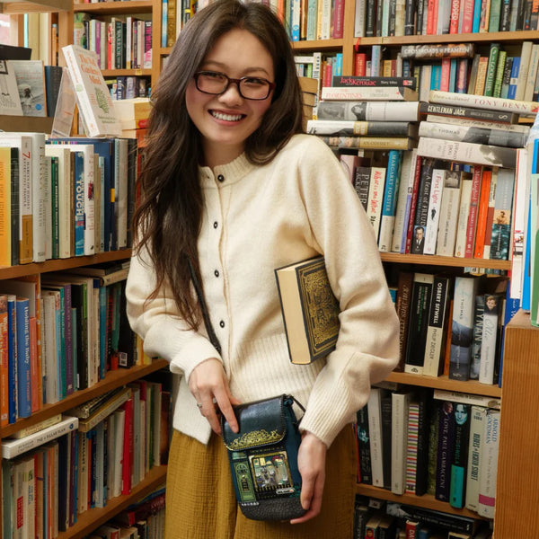 Vendula Between The Covers Bookbinders Phone Pouch