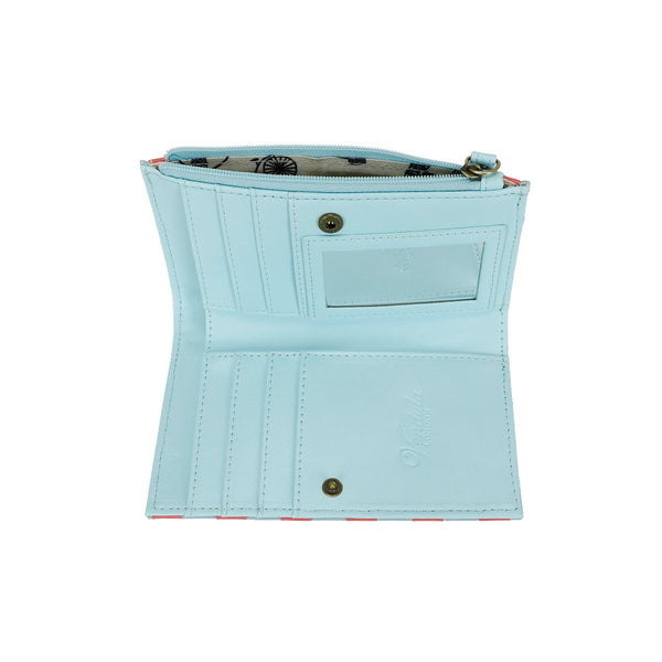 Vendula Vintage Rose Compact Wallet