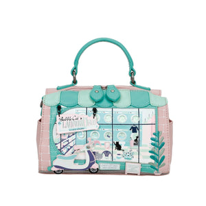 Vendula Bubble Cats Laundromat Hollis Bag