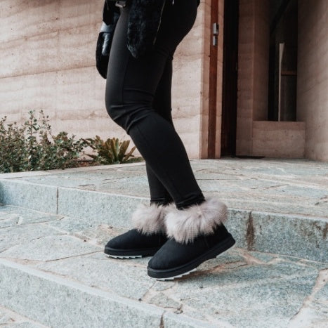 Emu fur boots on sale