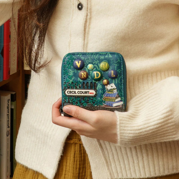 Vendula Between the Covers Bookbinders Square Wallet