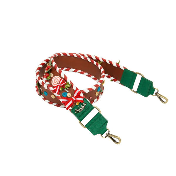 Vendula Gingerbread Houses wide shoulder strap