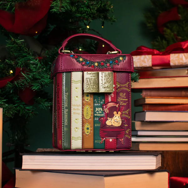 Vendula Christmas Library Book Box Bag