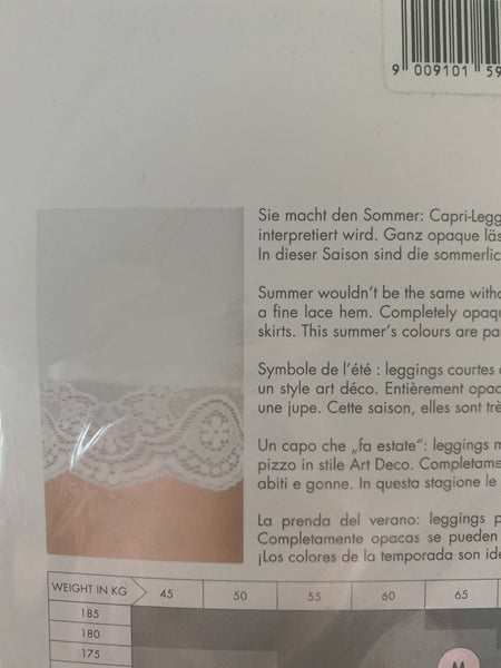 Wolford Summer Lace Capri Black