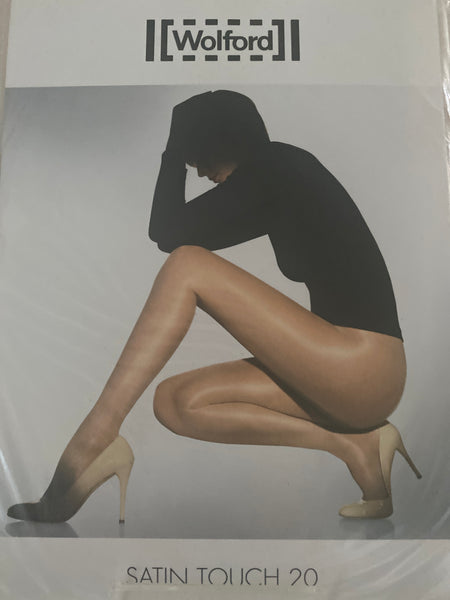 Wolford Satin Touch 20 tights Anthracite