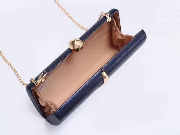 Elegant Navy clutch/shoulder bag