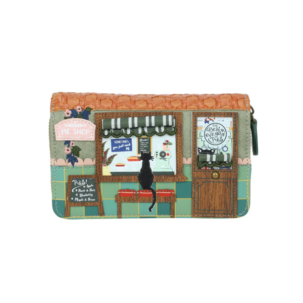 Vendula Pie Shop Medium Zip Wallet