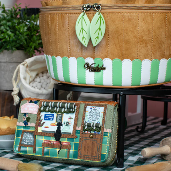 Vendula Pie Shop Medium Zip Wallet