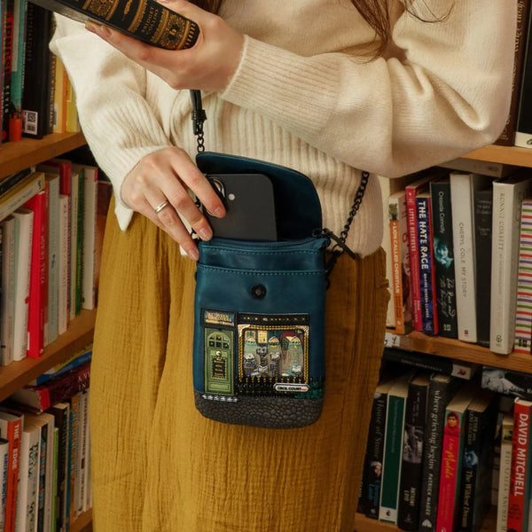 Vendula Between The Covers Bookbinders Phone Pouch