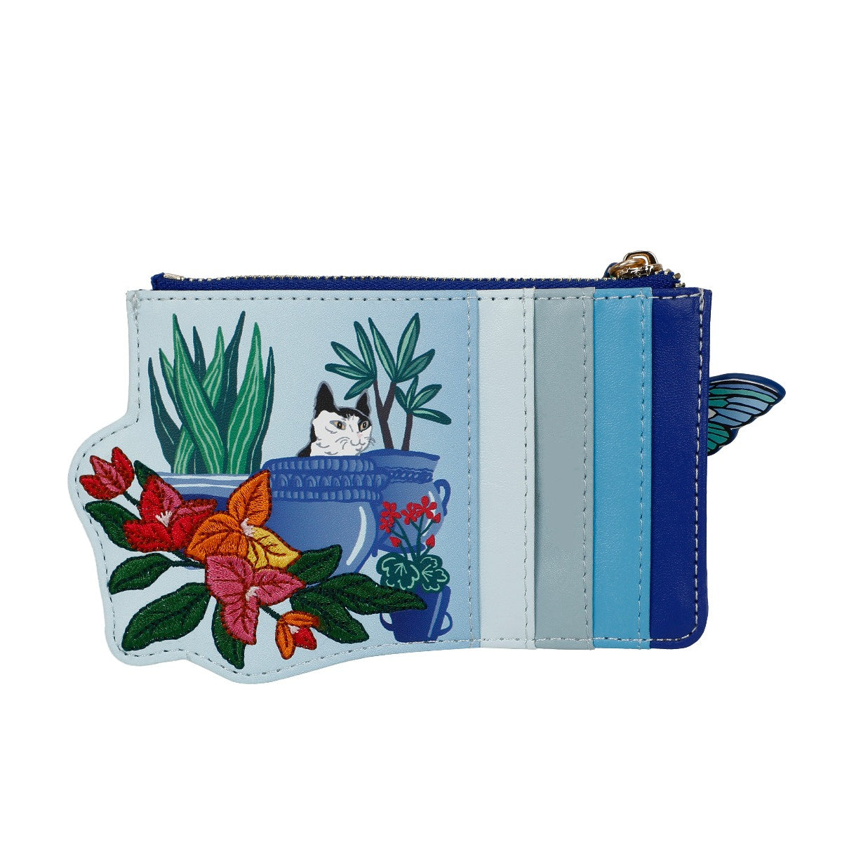 Vendula Gardens of the World - Greece- zipper coin purse