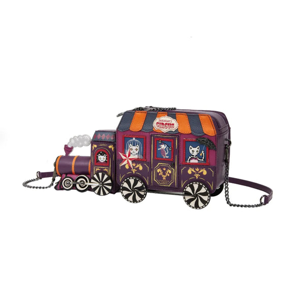 Vendula Skelecat’s Travelling Ghost Circus Train bag