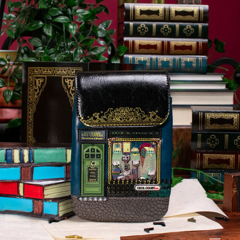 Vendula Between The Covers Bookbinders Phone Pouch