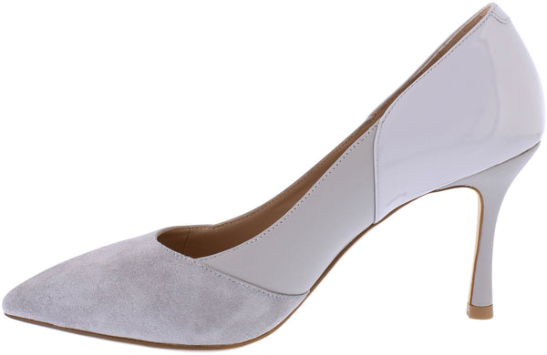 CP55 Capollini Faith Grey court shoe
