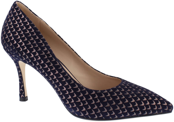 CP50 Capollini Munroe Navy court shoe