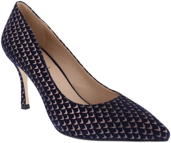 CP50 Capollini Munroe Navy court shoe