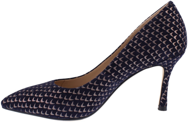 CP50 Capollini Munroe Navy court shoe