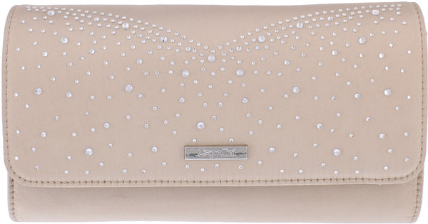 CP52 Capollini Florence Latte clutch bag