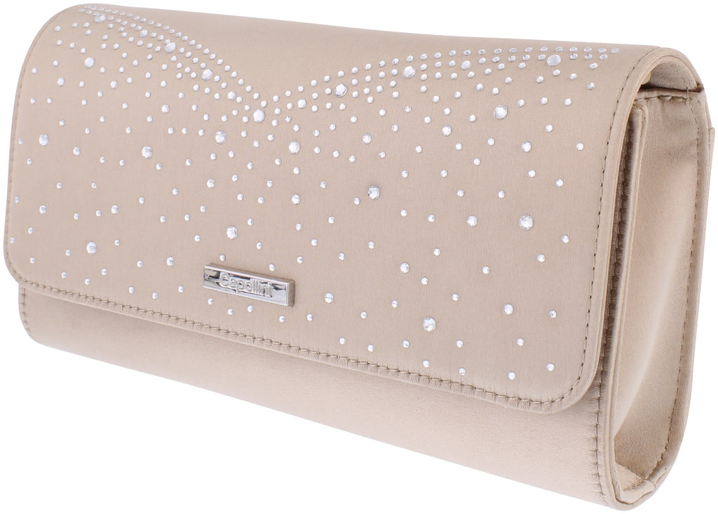 CP52 Capollini Florence Latte clutch bag Lady Elegance Chaps