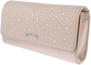 CP52 Capollini Florence Latte clutch bag