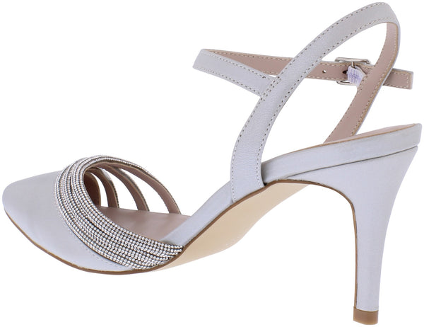 CP59 Capollini Ophelia Dove sling back court shoe