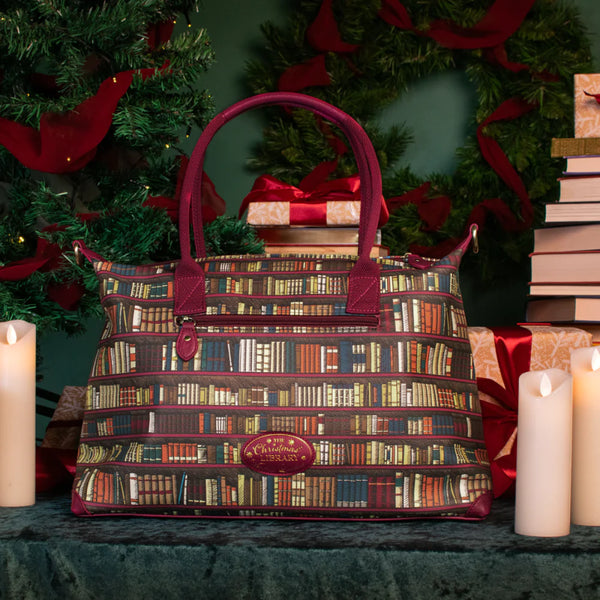 Vendula Christmas Library Bonnie Weekender Bag
