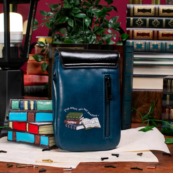 Vendula Between The Covers Bookbinders Phone Pouch