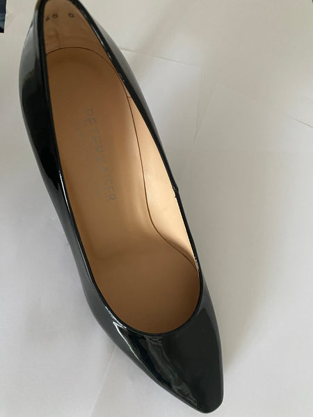 PK08 Peter Kaiser black patent leather shoe