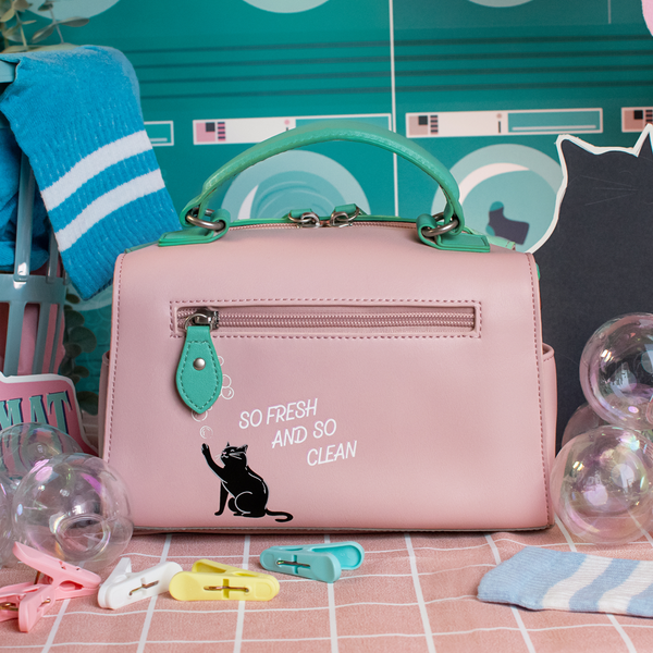 Vendula Bubble Cats Laundromat Hollis Bag