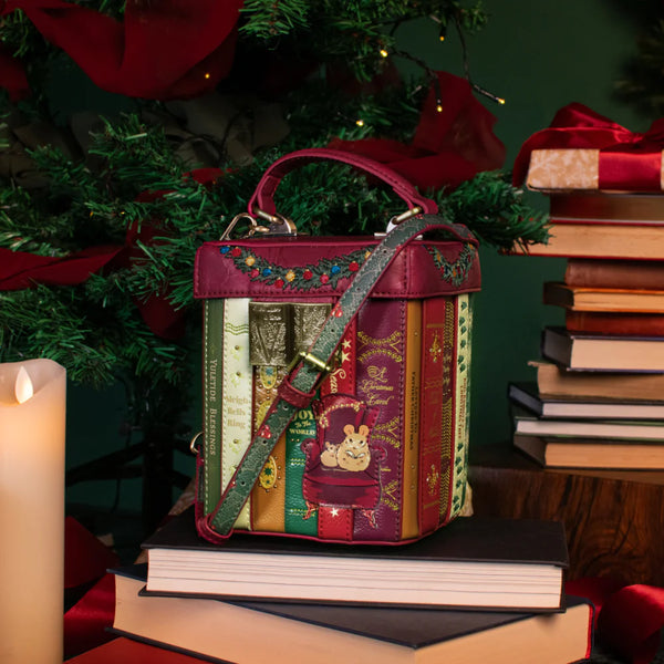 Vendula Christmas Library Book Box Bag