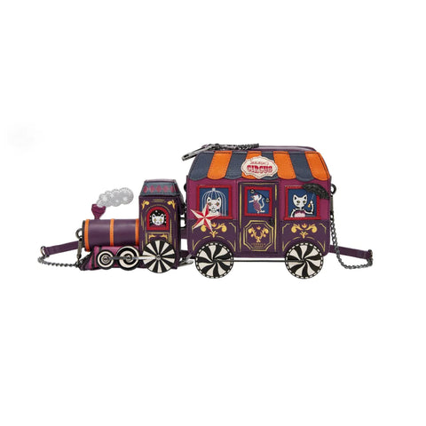 Vendula Skelecat’s Travelling Ghost Circus Train bag