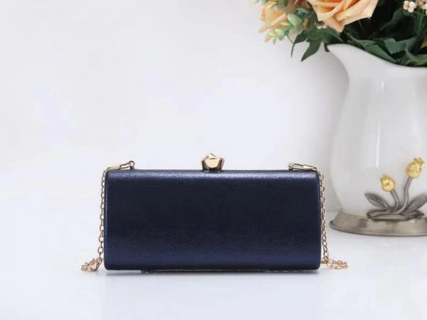 Elegant Navy clutch/shoulder bag