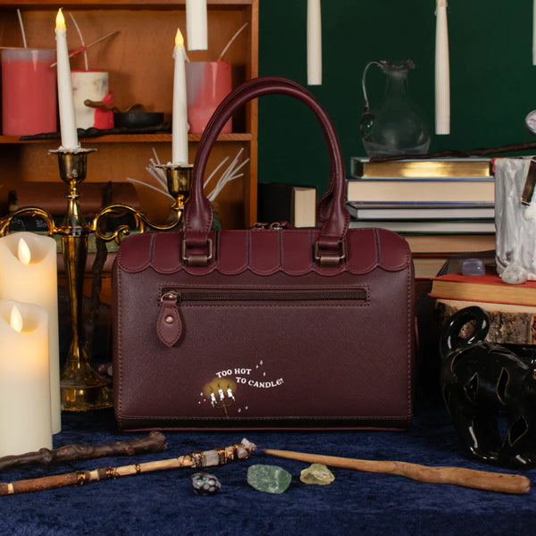 Vendula Mystic Wicks Candle and Wandmakers Speedy Bowler bag