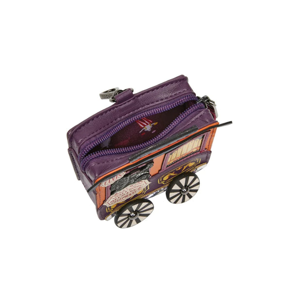 Vendula Skelecat’s Travelling Ghost Circus Train Carriage coin purse