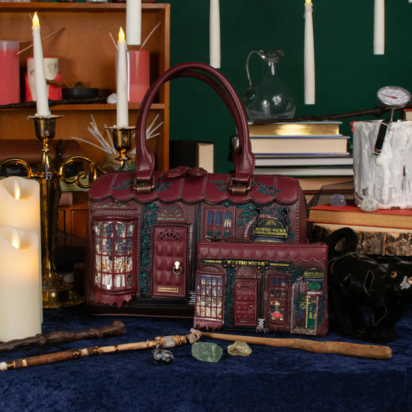 Vendula Mystic Wicks Candle and Wandmakers Speedy Bowler bag
