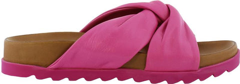 AD134 Adesso Sexy Pink- leather slip on sandal