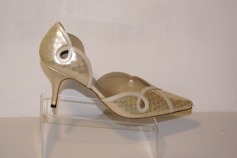 Renata Pearlised high heel shoe